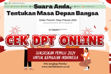 Begini Cara Cek DPT Online 2024
